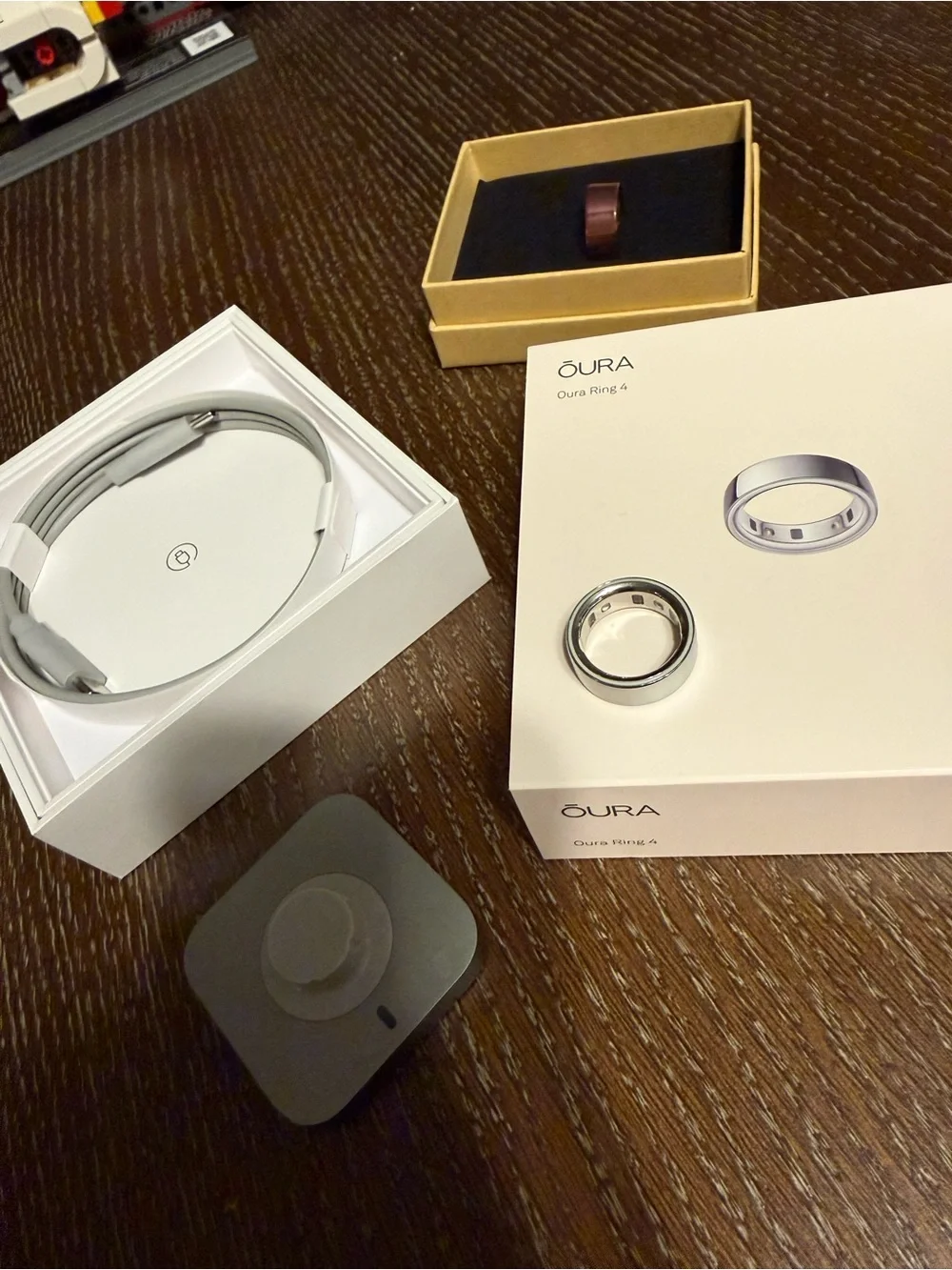 Oura Ring Gen4 Silver Size 8